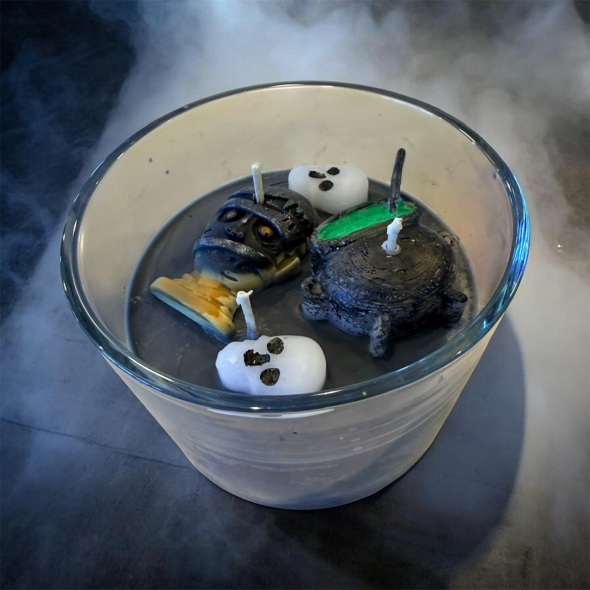 Halloween - Spooky Custom 3‑Wick Soy Candles (17oz)