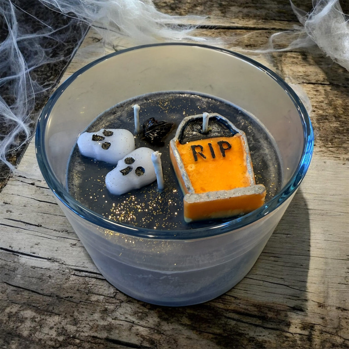 Halloween - Spooky Custom 3‑Wick Soy Candles (17oz)